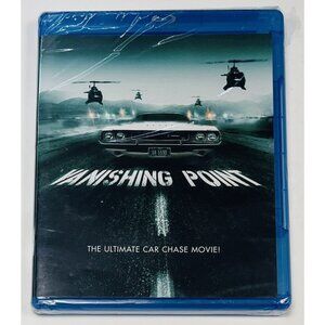 Vanishing Point (Blu-ray, 1971) NIP NEW Rare HTF OOP *Shrink has small tear*